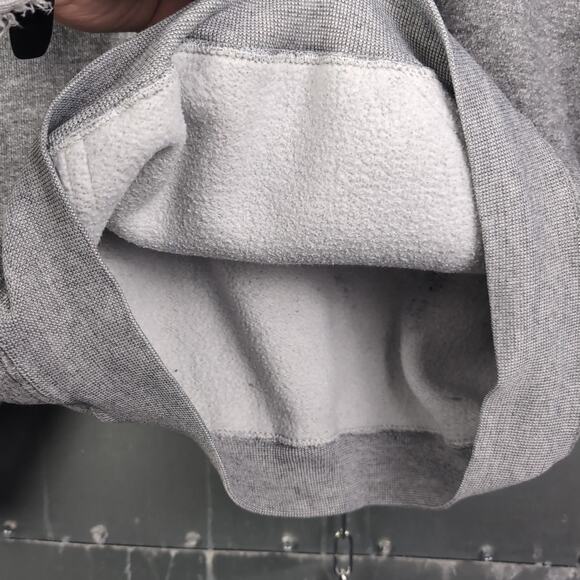 Discus Vintage '80s Tri-blend heather Gray Pullover Hoodie Sweatshirt Medium - Picture 3 of 10